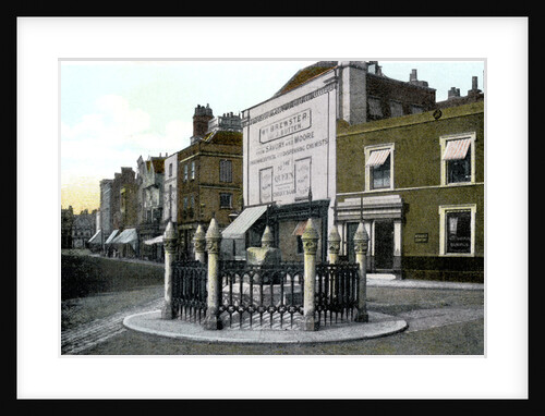 Coronation Stone, Kingston upon Thames, London by Anonymous