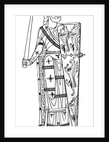 Geoffrey V, Count of Anjou, c 1150-1155 by Anonymous