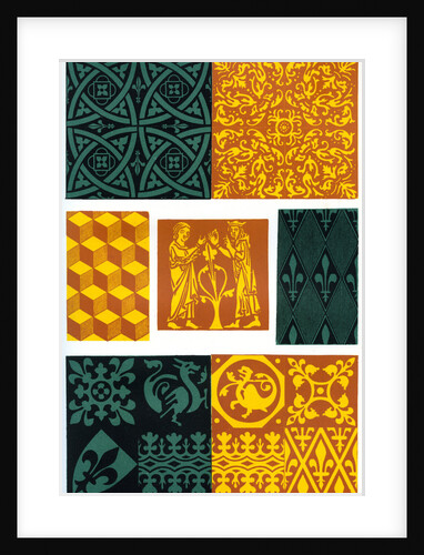 Paving tiles of the 14th and 15th century by Franz Kellerhoven