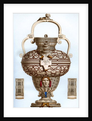 Vessel of Henri II ware by Franz Kellerhoven