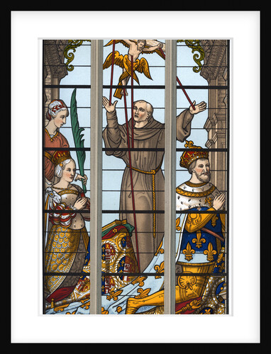 Francis I and Eleonore at their Devotions by Franz Kellerhoven