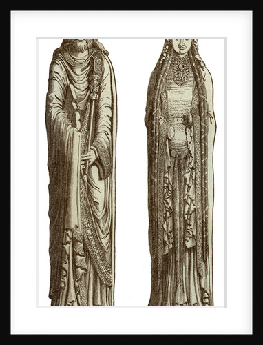 Clovis I and Clotilde his wife by Franz Kellerhoven