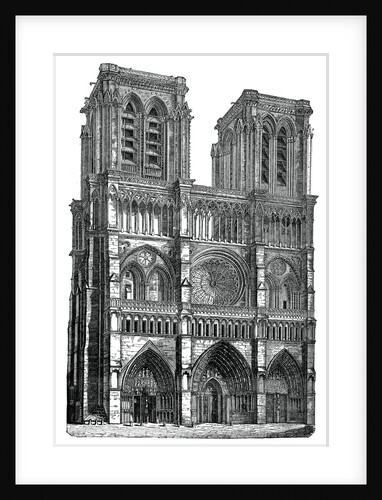 Notre Dame, Paris by Anonymous