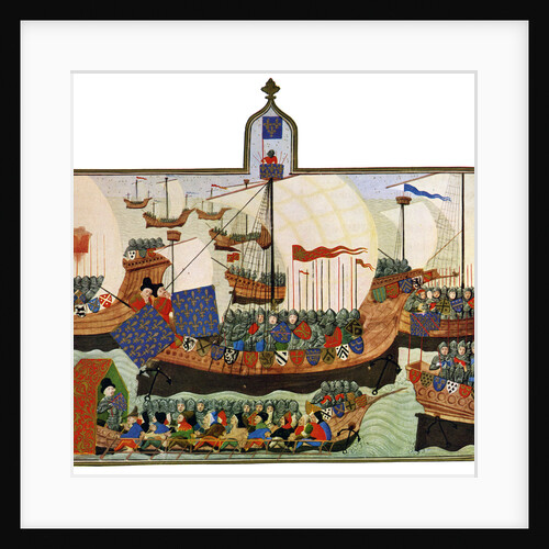 The Expedition of the French and Genoese to Barbary by Master of the Harley Froissart