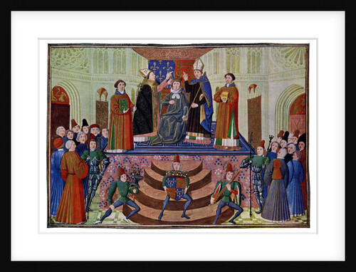 The Coronation of Henry IV, 1399 (15th Century) by Master of the Harley Froissart
