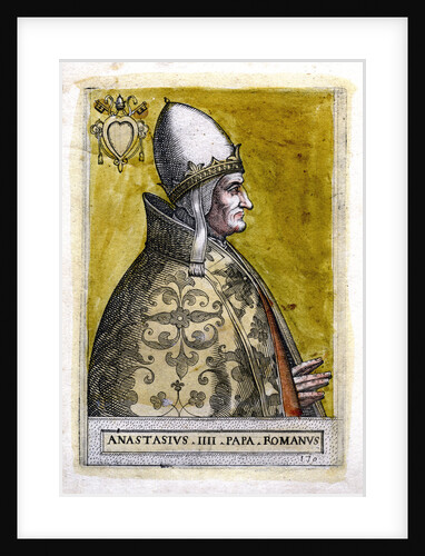 Pope Anastasius IV by Anonymous