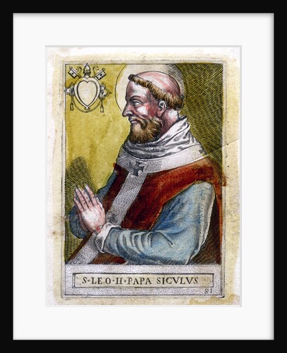 Pope Leo II by Anonymous