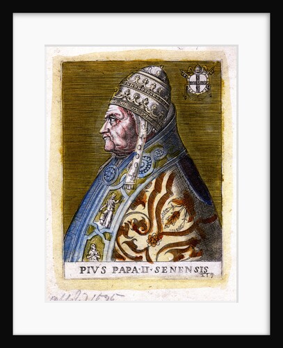 Pope Pius II, (c19th century) by Anonymous