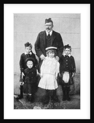 Members of the Royal Family, Balmoral, Scotland by Anonymous