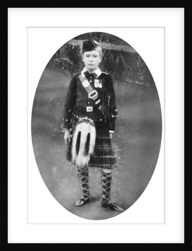 Prince Albert wearing Highland dress, Sandringham, Norfolk by Anonymous