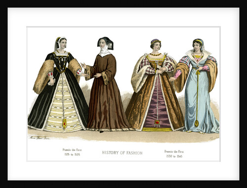 French costume: Francis I by Anonymous