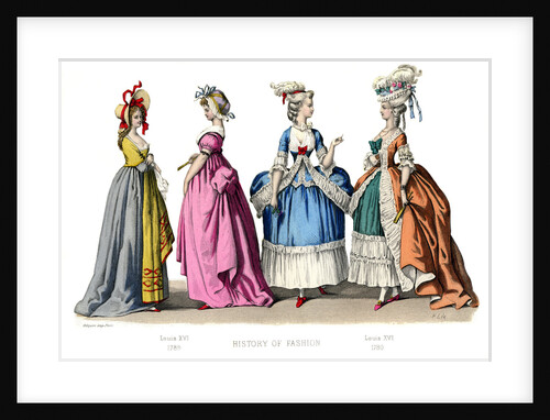 French costume: Louis XVI by Anonymous