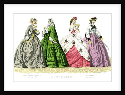 French costume: Second Republic, Napoleon III by Anonymous