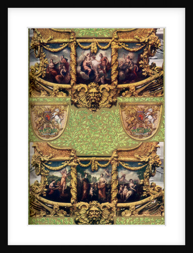 Giovanni Cipriani's painted panels on the Gold State Coach by Anonymous