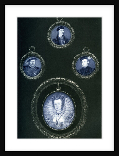 Henry VII, Henry VIII, Edward VI, Elizabeth I by Anonymous