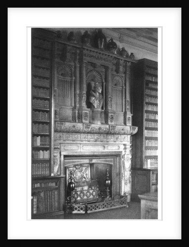 Chimney piece of the Library at Windsor Castle by Anonymous