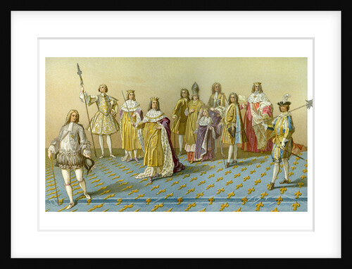 The Grand Dignitaries Of The Coronation by Charpentier