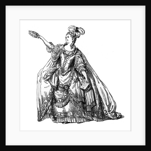 Costume From The French Theatre by Moreau