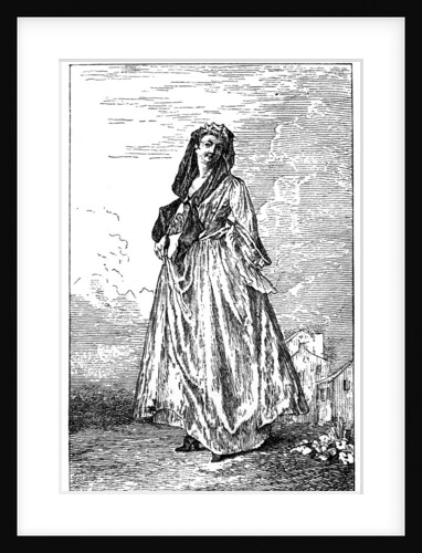 French Costume by Jean-Antoine Watteau