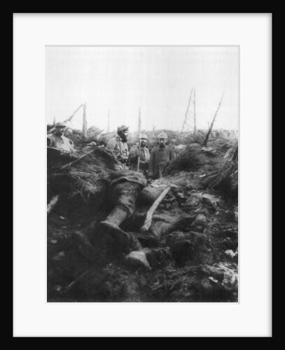 The landscape of Les Eparges, near Verdun, France by Anonymous
