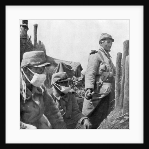 Gas protection, France, World War I by Anonymous