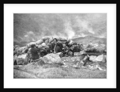 French Chasseurs Alpins fighting in Alsace, June 1915 by Anonymous