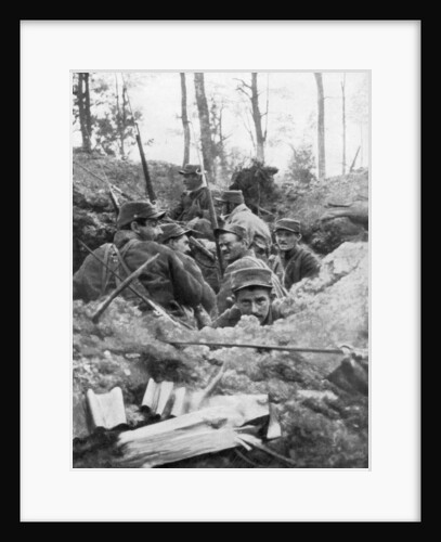 French troops in the trench system of Calonne, France, July 1915 by Anonymous