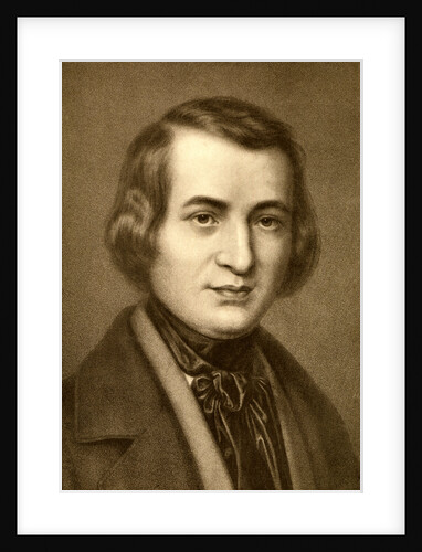 Heinrich Heine, German poet by August Friedrich Pecht