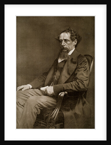 Charles Dickens, 19th century English author by Anonymous
