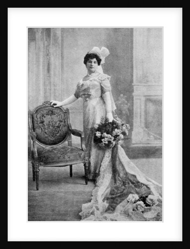 Baroness Orczy, British novelist, playwright and artist of Hungarian origin by Bassano Studio