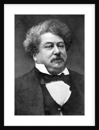 Alexandre Dumas, 19th century French author by Anonymous