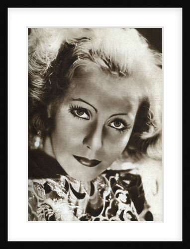 Greta Garbo, Swedish actress by Anonymous