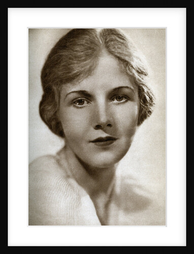 Ann Harding, American actress by Anonymous
