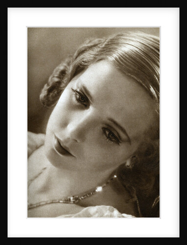 Jessie Matthews, British actress by Anonymous