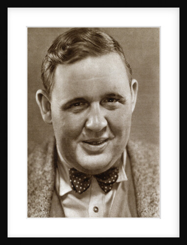 Charles Laughton, English stage and film actor by Anonymous