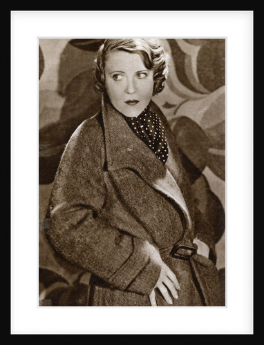 Ruth Chatterton, American actress by Anonymous