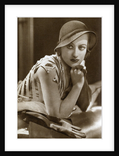 Joan Crawford, American actress by Anonymous