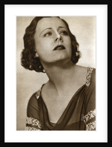 Irene Dunne, American actress by Anonymous
