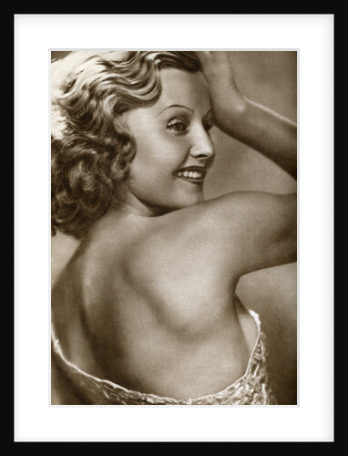 Lilian Harvey, English actress by Anonymous