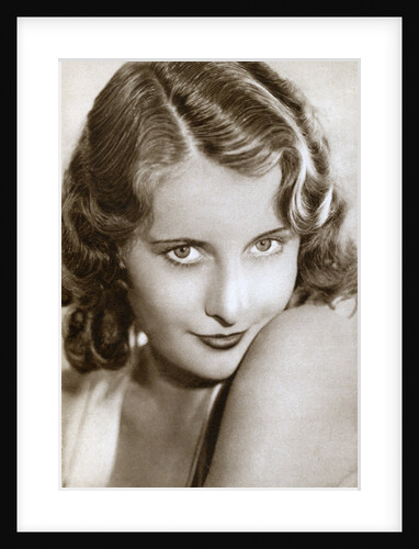 Barbara Stanwyck, American film and television actress by Anonymous