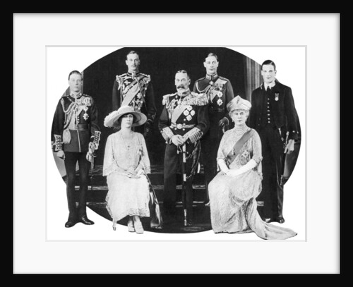 King George V and his family by Anonymous
