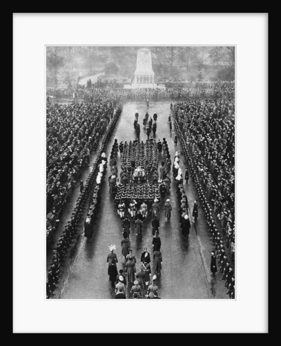 George V's funeral cortege on the Horse Guards' Parade, London by Anonymous