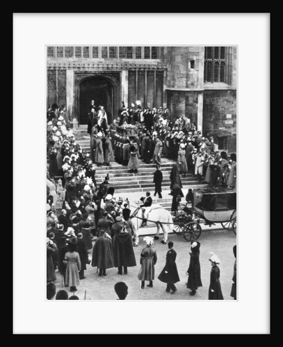 George V's resting place, St George's Chapel, Windsor Castle by Anonymous