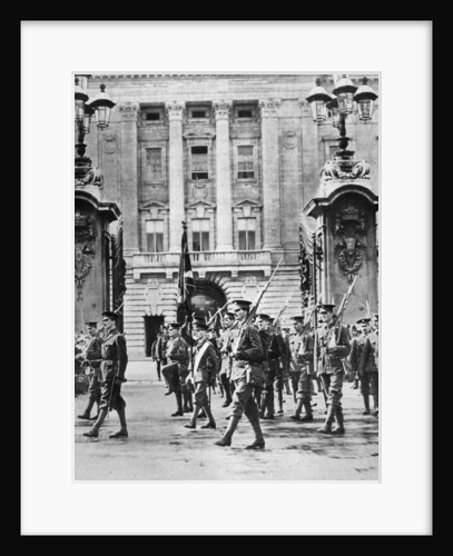 The Prince of Wales commissioned in the Grenadier Guards, London, August 1914 by Anonymous