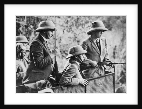 The Prince of Wales tiger shooting in Nepal, the Indian Tour by Anonymous