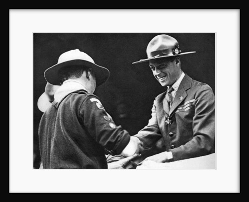 The Prince of Wales as the Chief Scout of Wales by Anonymous