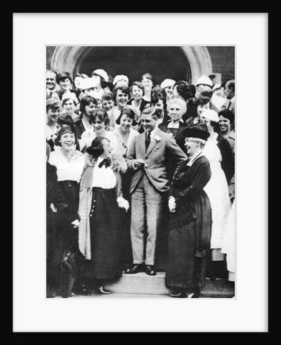 The Prince of Wales at the Ontario Agricultural College, Canada by Anonymous