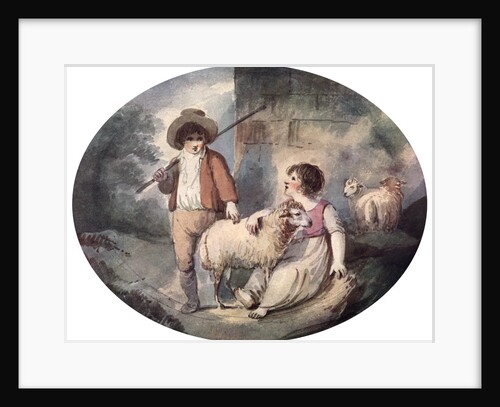 The Little Shepherdess by Francis Wheatley
