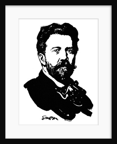 Sir Henry Wood, English conductor by Joseph Simpson