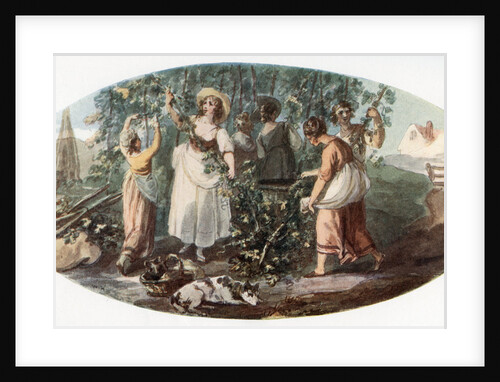 Hop Picking by William Hamilton